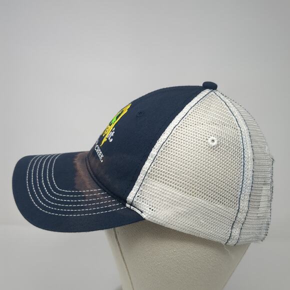 Race To Robie Creek Run Through It 2021 Trucker Hat Blue One Size District - Picture 3 of 9